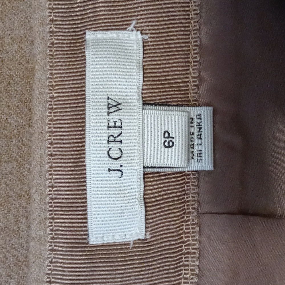 ๐J. Crew๐ - Camel/Tan Wool Skirt - Picture 3 of 11
